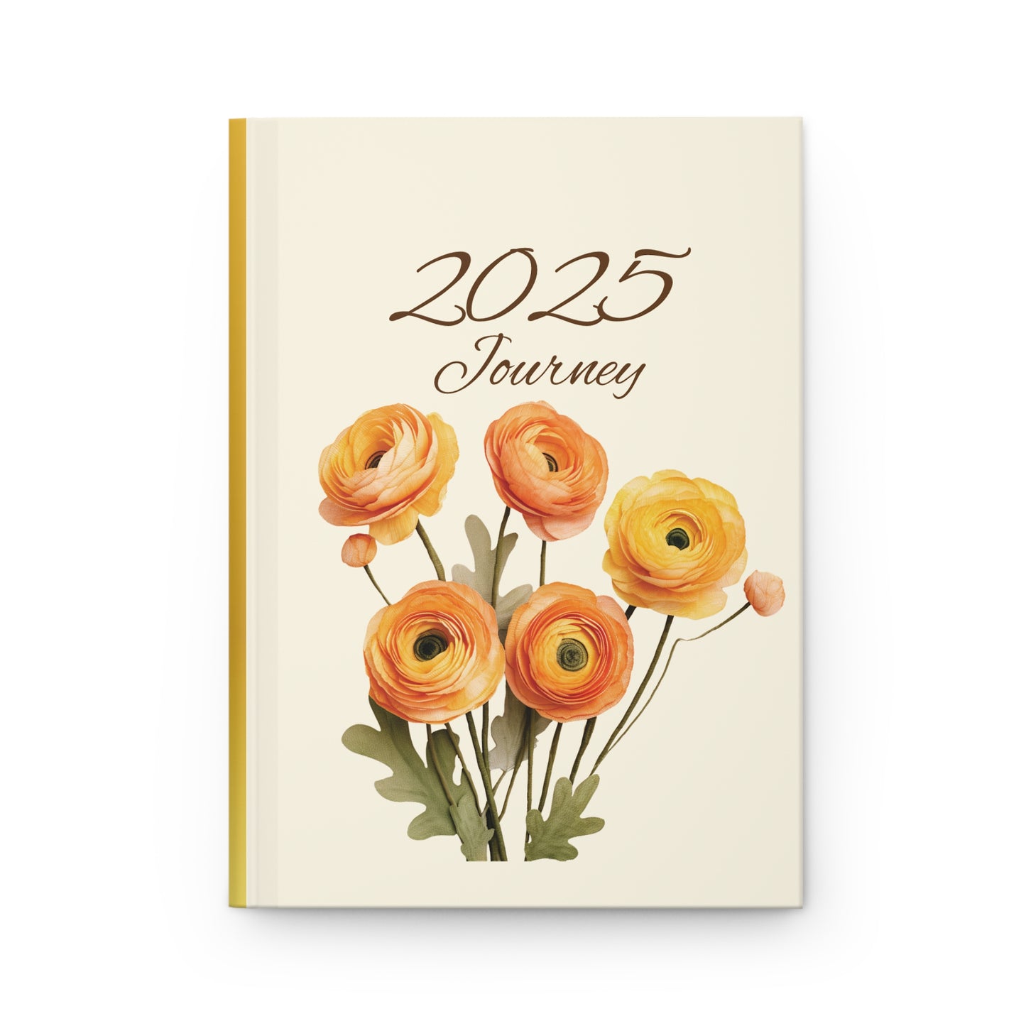 2025 Journey - A Floral Journal for Reflection and Growth (Floral Edition)