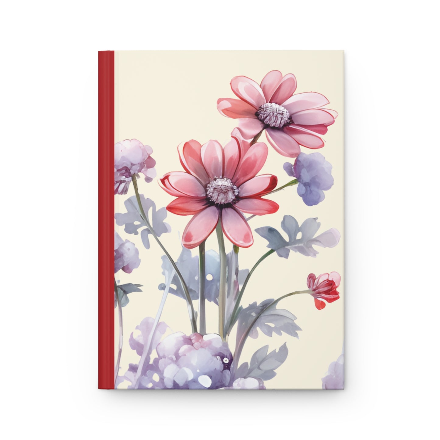 A Hint of Red - A Floral Journal for Creativity and Reflection (Floral Edition)