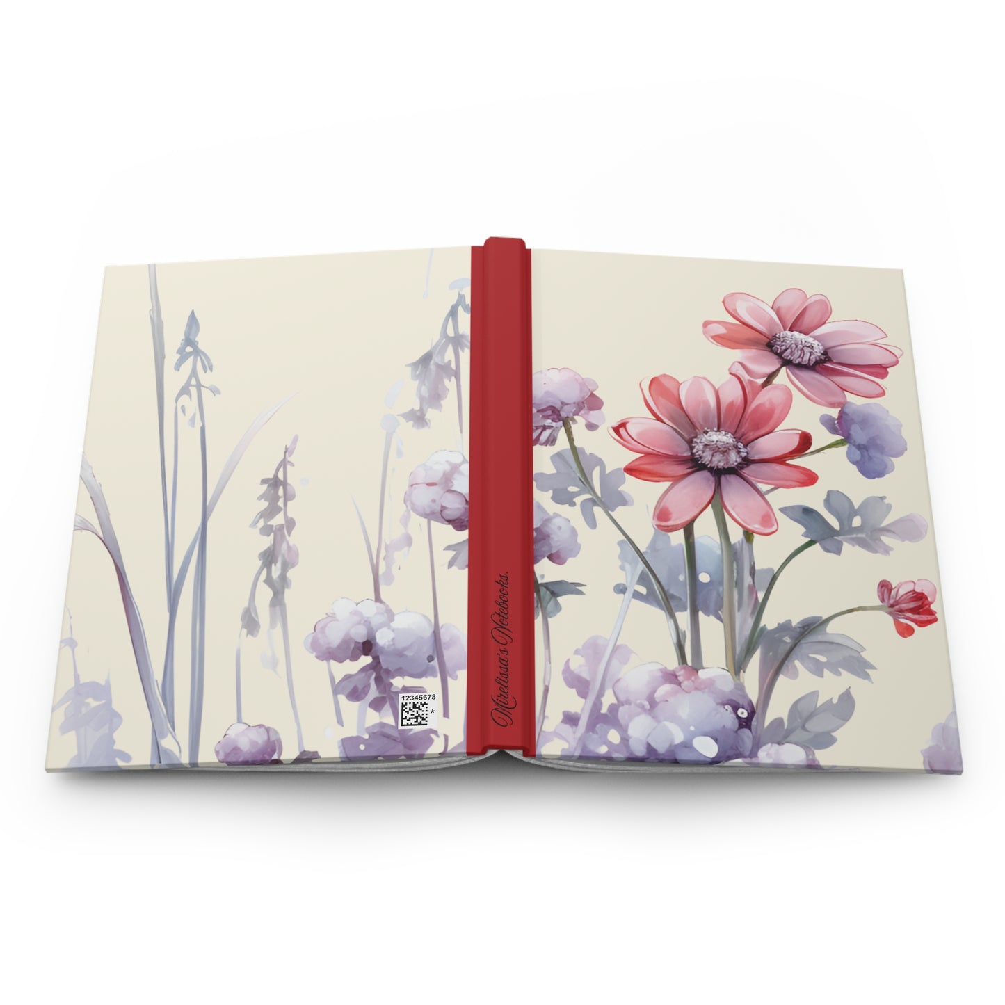 A Hint of Red - A Floral Journal for Creativity and Reflection (Floral Edition)