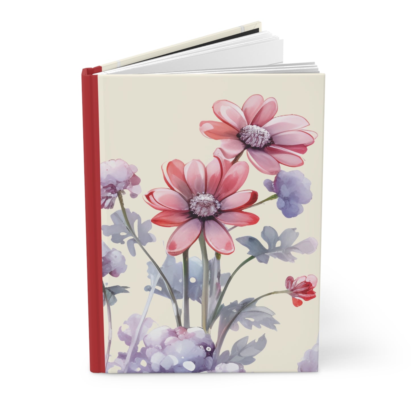 A Hint of Red - A Floral Journal for Creativity and Reflection (Floral Edition)